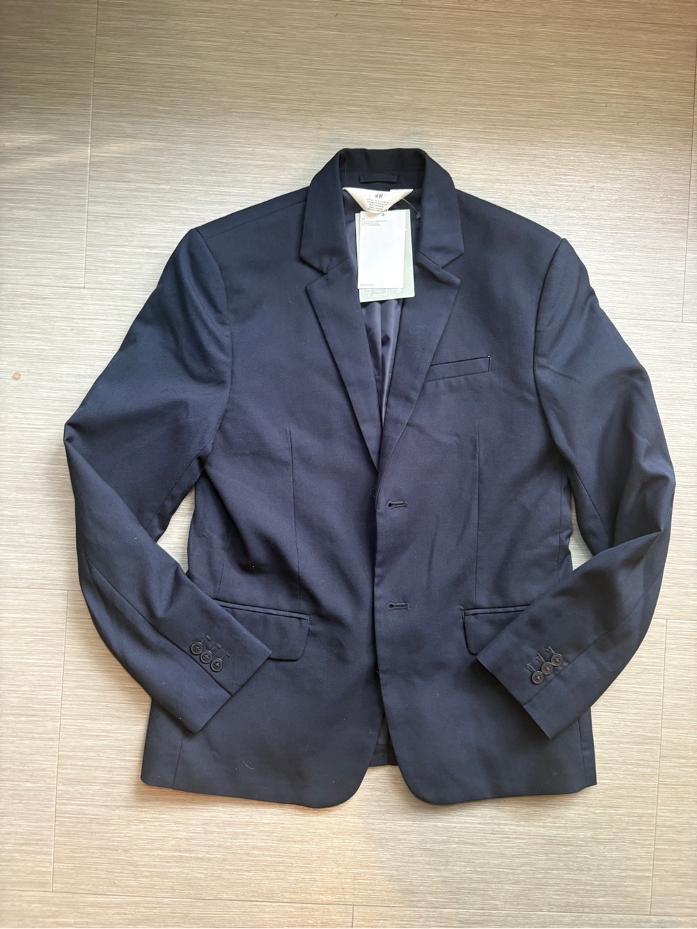 H&M Navy Blazer Jacket - Dark Blue